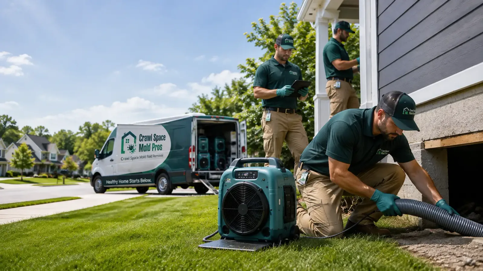 Crawl Space Mold Removal in Hilltown, PA